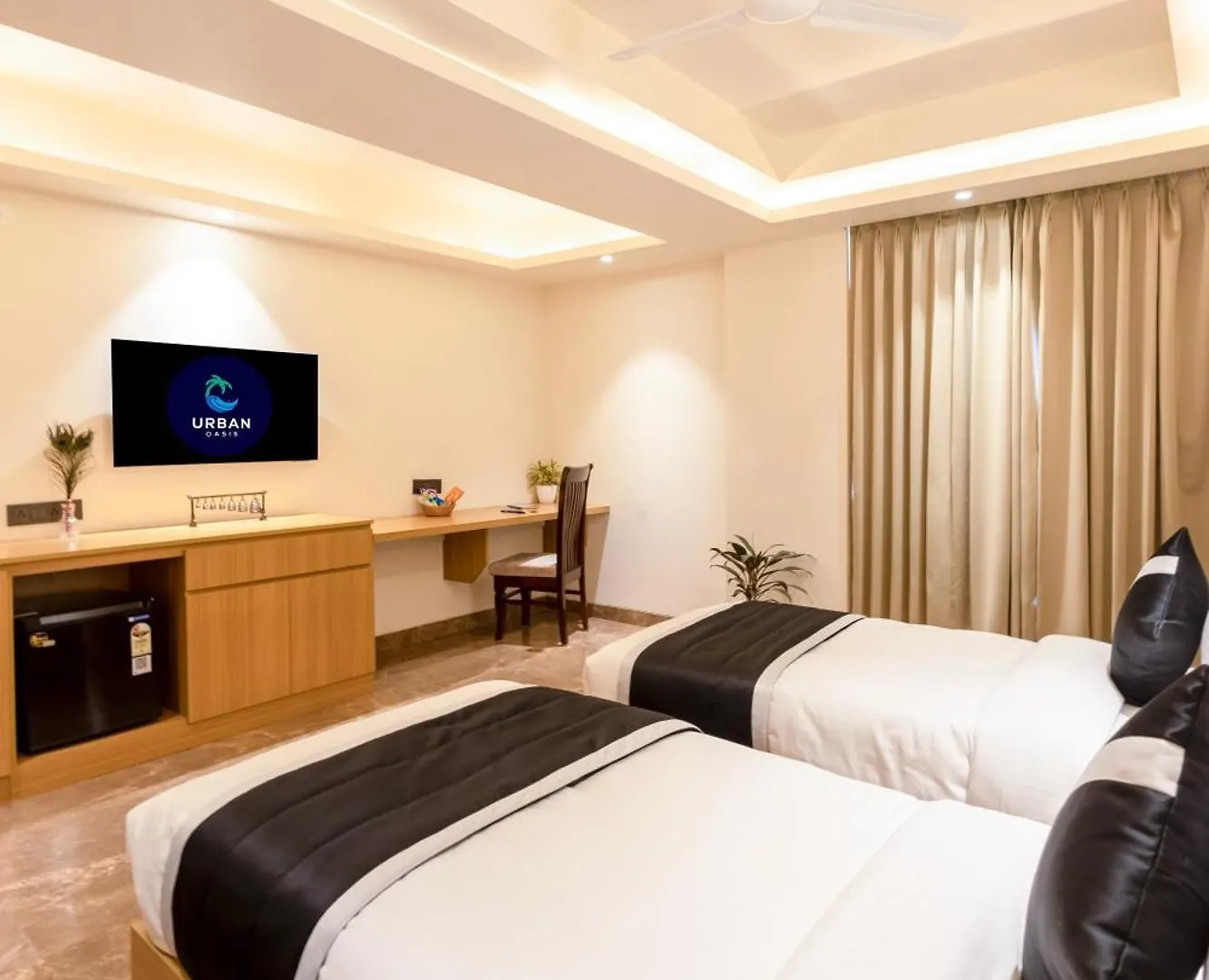 Hotel Urban Oasis Near Huda & Millennium City Centre Metro Station I גורגאון 4*,